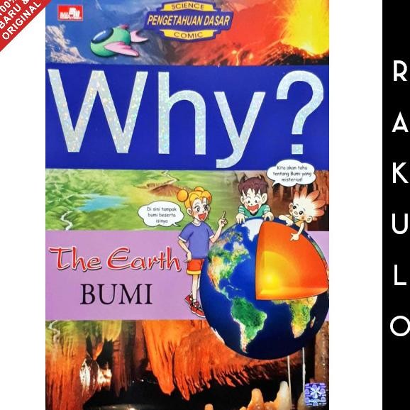 

New Buku Why Earth by Lee Kwang Woong Gramedia