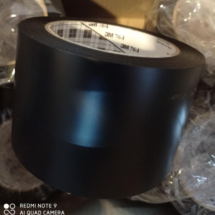 

3M 764 HITAM FLOOR MARKING TAPE - LAKBAN LANTAI ORIGINAL 764 ASLI