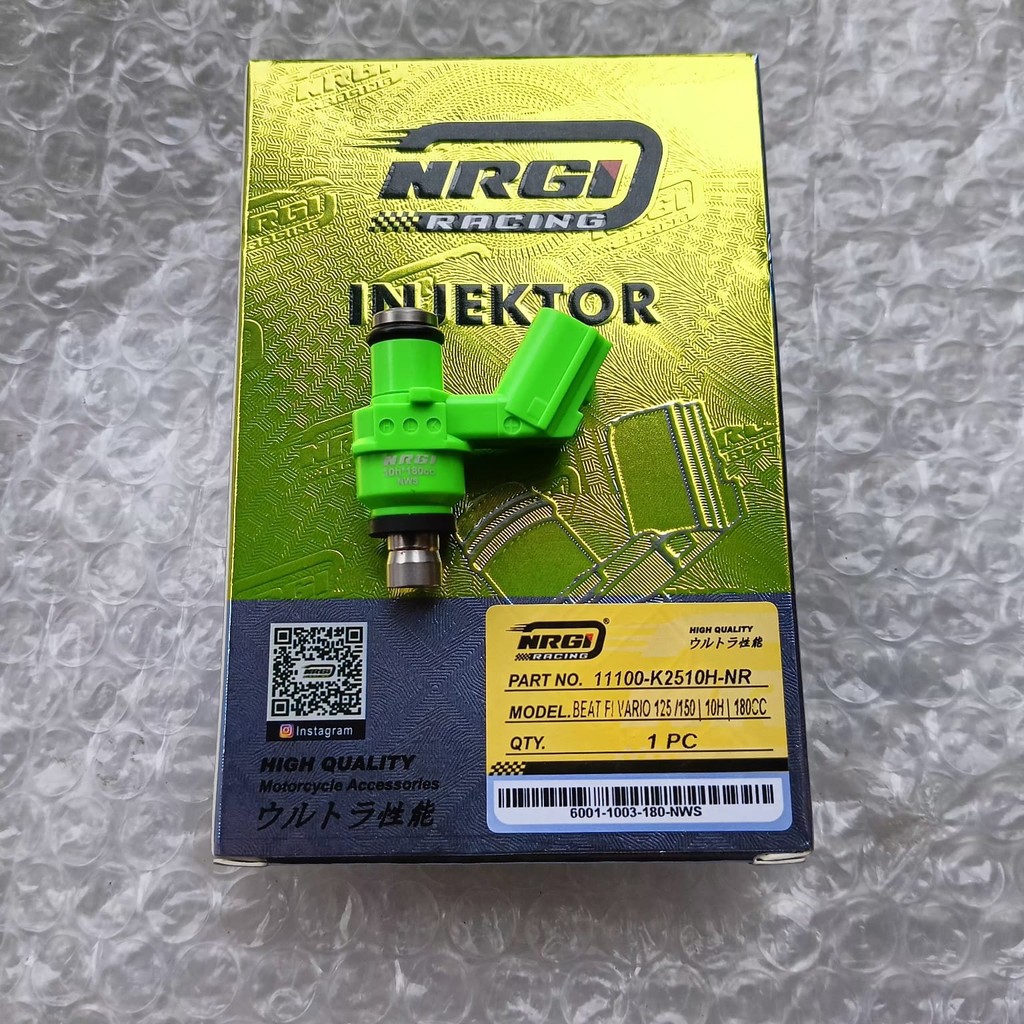 Injektor Racing Beat Fi Vario 125 10 Hole 180Cc NRGI RACING BY NPP