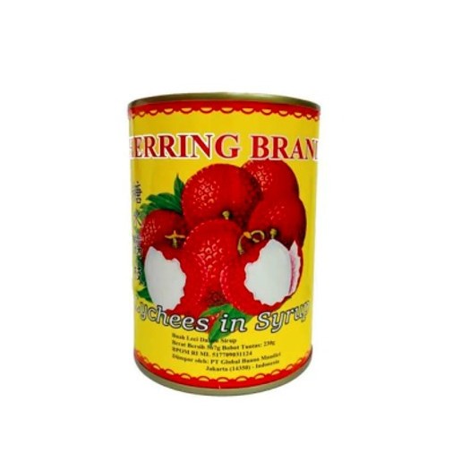 

Herring Brand Leci Kaleng / lychee in syrup 567gr - 1 Karton dus CTN