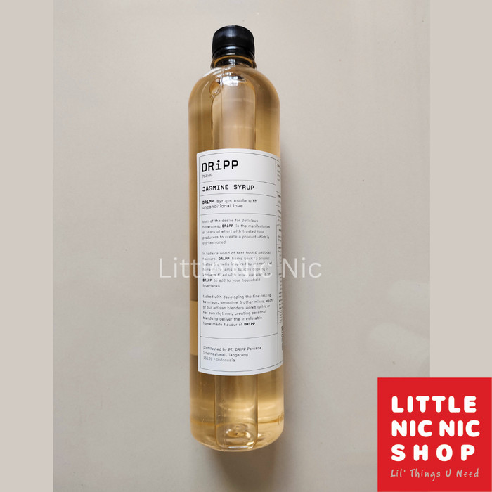 

Dripp Jasmine Flavoured syrup sirup rasa melati minuman cafe