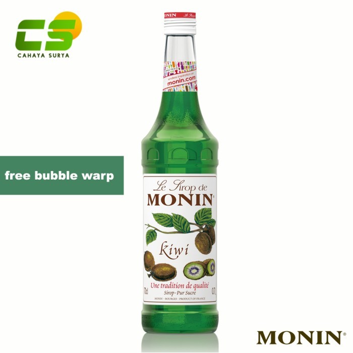 

Monin Syrup/Sirup - Kiwi Syrup 700 ml