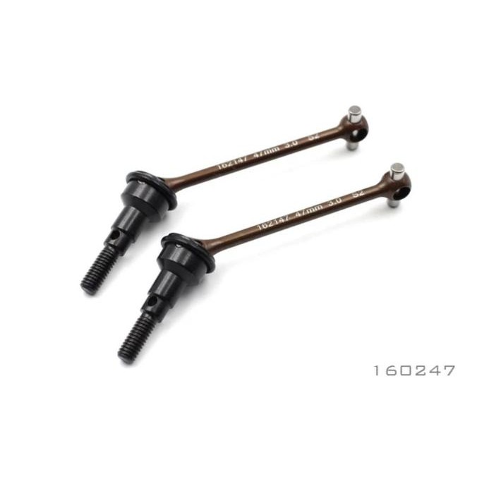 Terlaris Snrc/blazerc 160247 cvd drive shaft spring steel 47mm 3.0 rc rally DT2 SALE