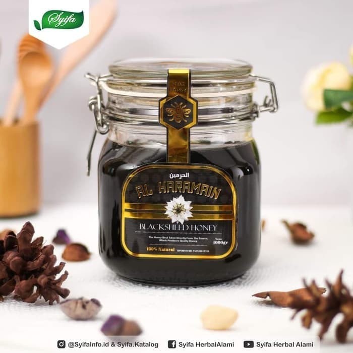 

Madu Arab Al-Haramain 1 KgMadu Habbatussauda Asli Blackseed Honey