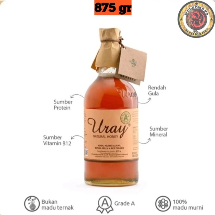 

Madu Uray Hutan Asli 875 gr - Madu Murni