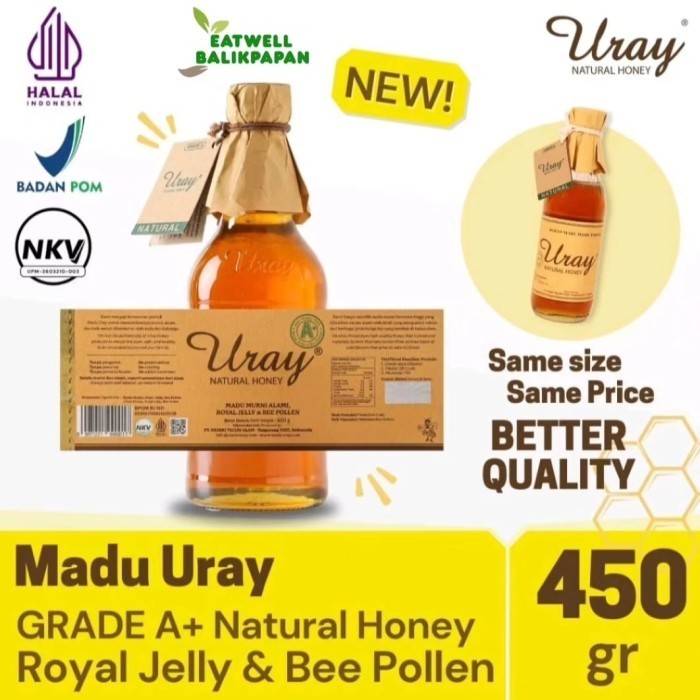 

MADU URAY NATURAL HONEY 450GR - BALIKPAPAN