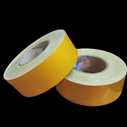 

LAKBAN STIKER - SCOTLITE -REFLEKTIVE KUNING/YELLOW 5CM X 45METER ASLI