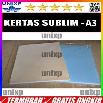 

Kertas Sublim Paper Sublimation Transfer Paper Sublimasi Sublime A3