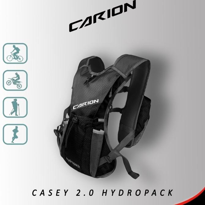Tas Ransel Sepeda Hydropack Carion Casey - Hitam