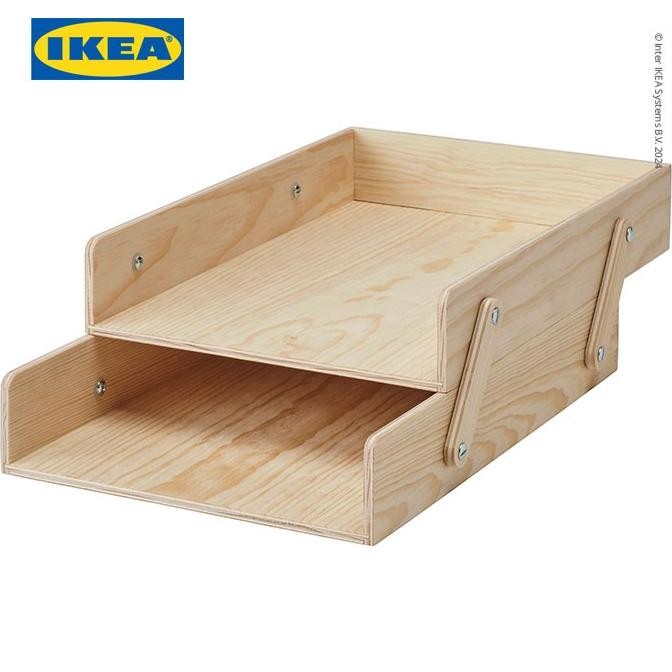 

Ikea Klmmemacka Tempat Surat / File Serbaguna Bahan Alami