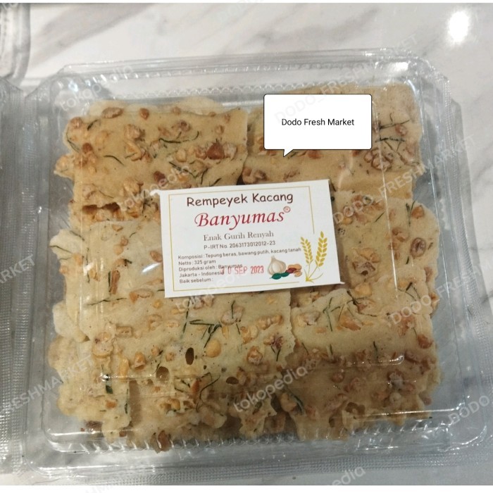 

REMPEYEK KACANG BANYUMAS ENAK GURIH & RENYAH 350GR