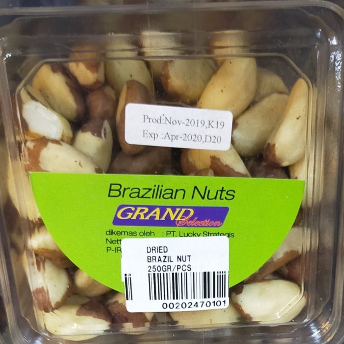

NN DRIED BRAZILLIAN NUTS 250GR