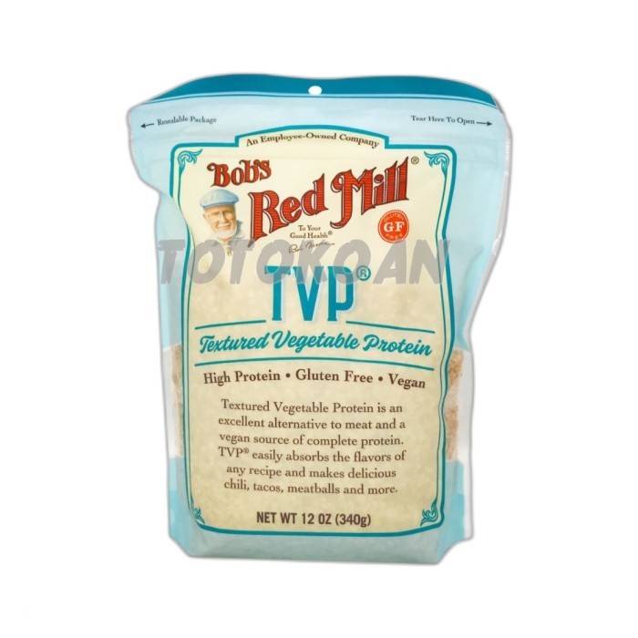 

BOB'S BOBS RED MILL TVP TEXTURED VEGETABLE PROTEIN 340 GR