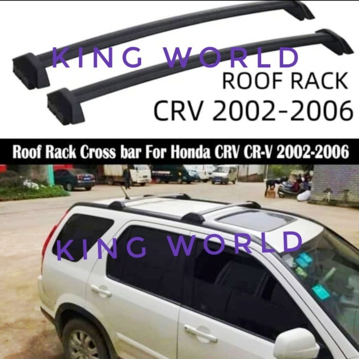 Crossbar Cross Bar RoofRack Roof Rack Crv Gen 2 Th 2002 - 2006