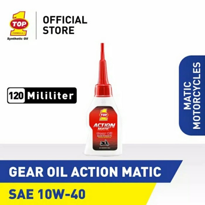 OLI GIR MATIC OLI GARDAN MATIC HONDA YAMAHA TOP1 TOP 1 120ML 10W40