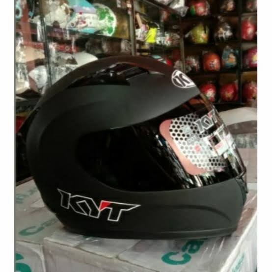 Kyt R10 Solid Series Black Doff