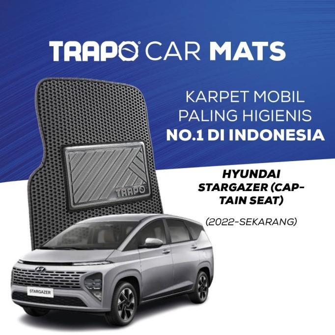 Karpet Mobil Trapo Hyundai Stargazer Captain Seat (2022-Sekarang)