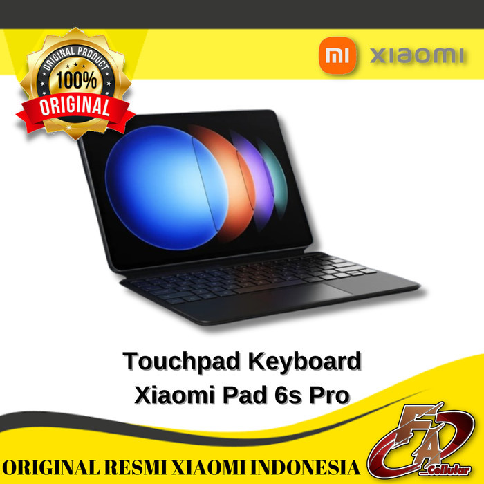 Touchpad Keyboard Cover Xiaomi Pad 6s Pro - Original Resmi Xiaomi