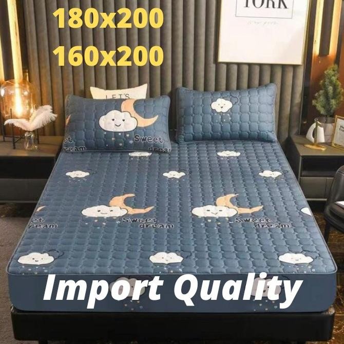 Sprei 180X200 Waterproof Anti Air 160X200 Anti Ompol Sprei Waterproof
