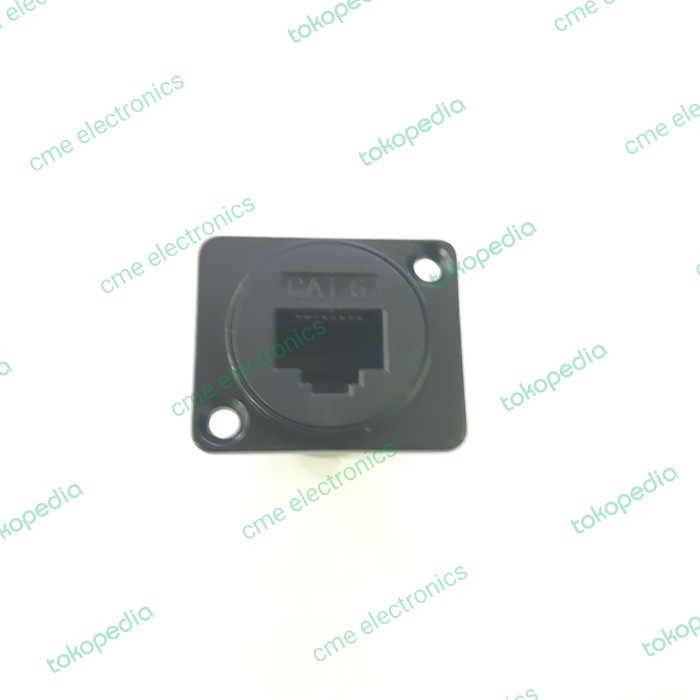 RJ45 D-TYPE soket RJ45 female cat 6 panel