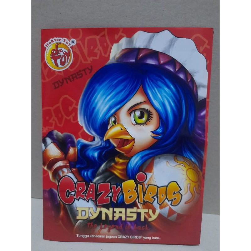 Rekomendasi Terbaik !! 1Bok Crazy Birds Multiverse Mainan Puzzle Crazy Birds