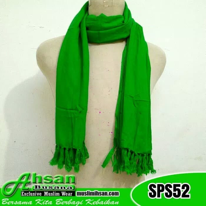 Sorban Polos Hijau Muda #Gratisongkir #Sale #Discount