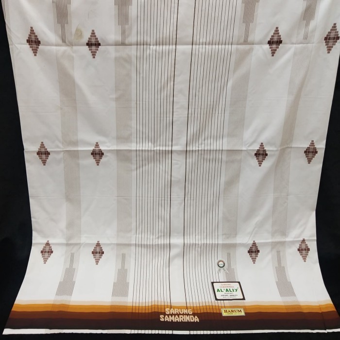 Sarung Samarinda Putih Harum Sarung Samarinda Al Aliy #Gratisongkir #Sale #Discount