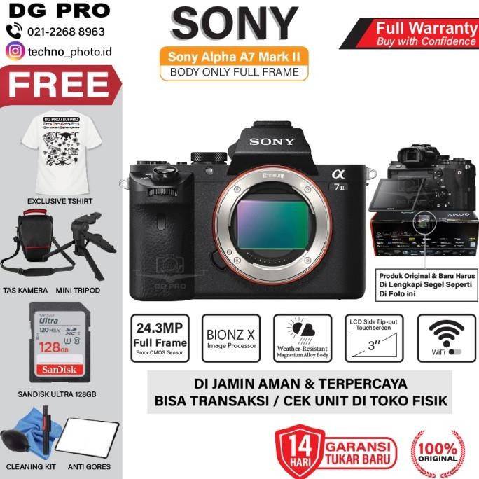 Sony A7Ii Body Only / Sony A7 Mark Ii Bo / Sony Alpha A7 Ii Resmi