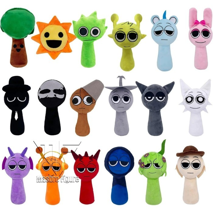 Mainan Boneka Sprunki Boneka Horor Game Sprunki