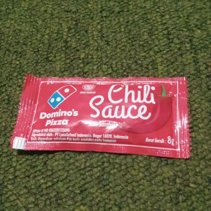 

DOMINO'S PIZZA Saus Sambal 8g BPOM RI Sertifikasi HALAL