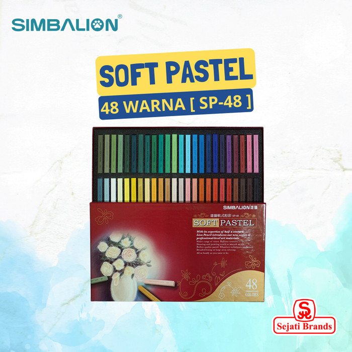 Simbalion Soft Pastel 48 Colors SP-48
