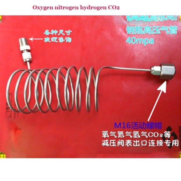 OXYGEN NITROGEN HYDROGEN CO2 PRESSURE REDUCING VALVE ADAPTER CYLIN