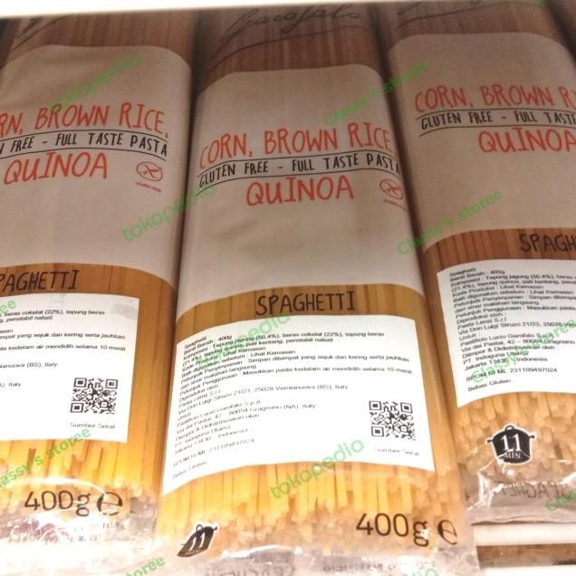

Garofalo Paghetti Corn Brown Rice Gluten Freepata 400 Gr