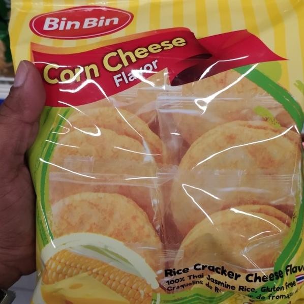 

Binbin Rice Craer Corn Chee 105Gr
