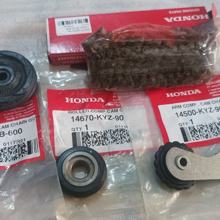 Rantai Kamprat Keteng Roller Set Supra X 125 Fi Supra X 125 Helm In