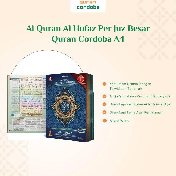 Al Quran Hafalan Perjuz Al Hufaz Quran Cordoba A5