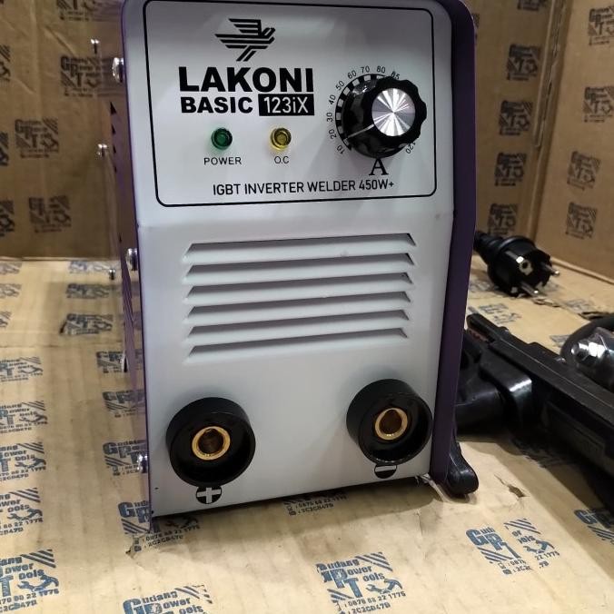 Mesin Las Lakoni Mesin Las Inverter Lakoni 450Watt Basic 123Ix Original Dan Terlaris