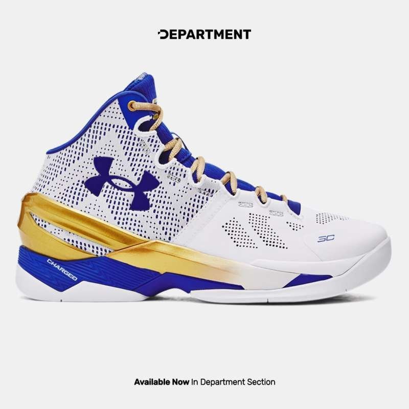 UNDER ARMOUR Sepatu Basket CURRY 2 "GOLD RINGS " 2024 3027361100 ORIGINAL