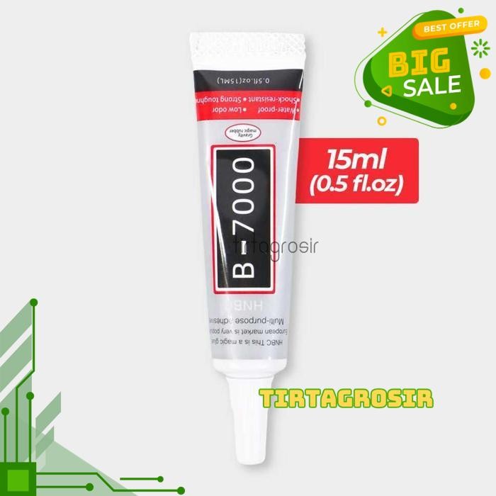 

LEM KUAT SERBAGUNA POWER GLUE STRONG ADHESIVE 15 ML - B-7000 PRODUK PILIHAN