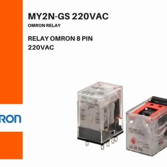 Promo relay Omron my2n 220v ORI / Omron relay my2n ori COD