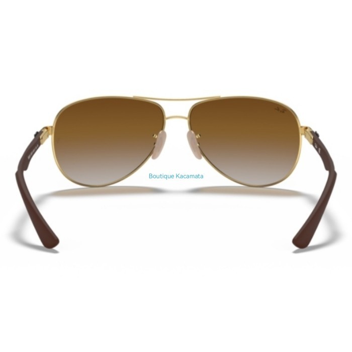 Terbatas Kacamata Rayban Original Sunglasses Carbon Fibre Rb8313-001/51
