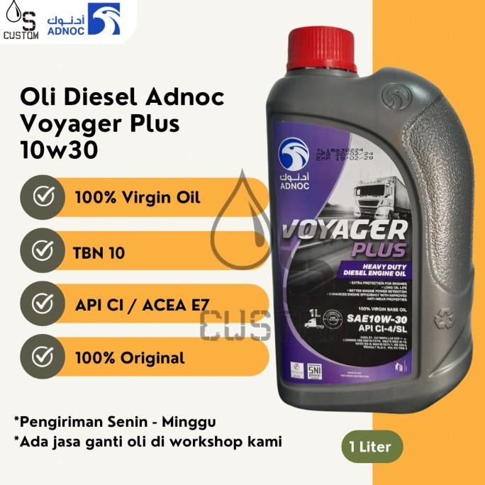 Oli Diesel Adnoc Voyager Plus 10w30 Berkualitas