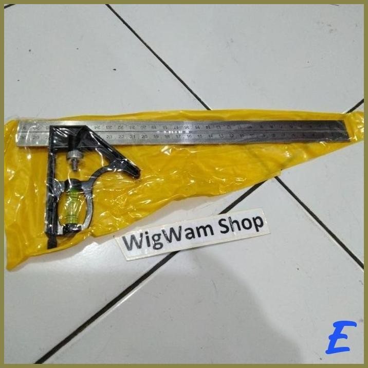 

| WG | PENGGARIS SIKU KOMBINASI / GESER WATERPASS / COMBINATION SQUARE RULER