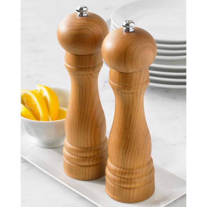 

STOK TERBATAS Wood Salt And Pepper Grinder / gilingan merica besar bahan kayu