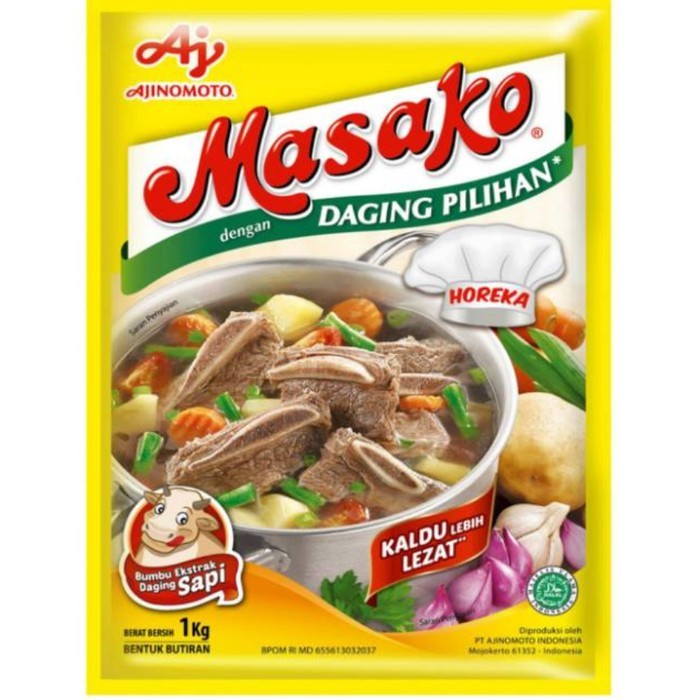 

PROMO Masako Rasa Sapi 1 Kg / Bumbu kaldu penyedap rasa