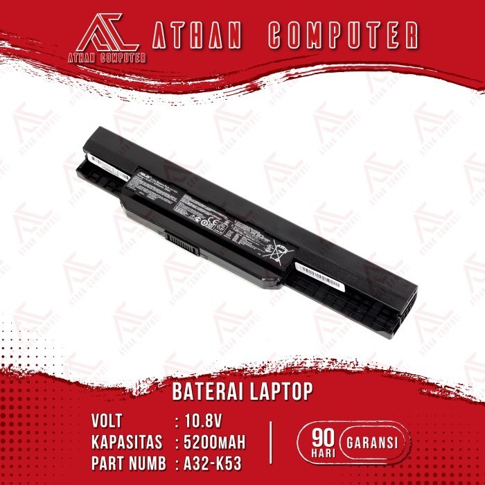 Cuci Gudang Batre Battery Original Asus A43, A43Jc, A43E, A43J, A43S, A43Sa,K43S