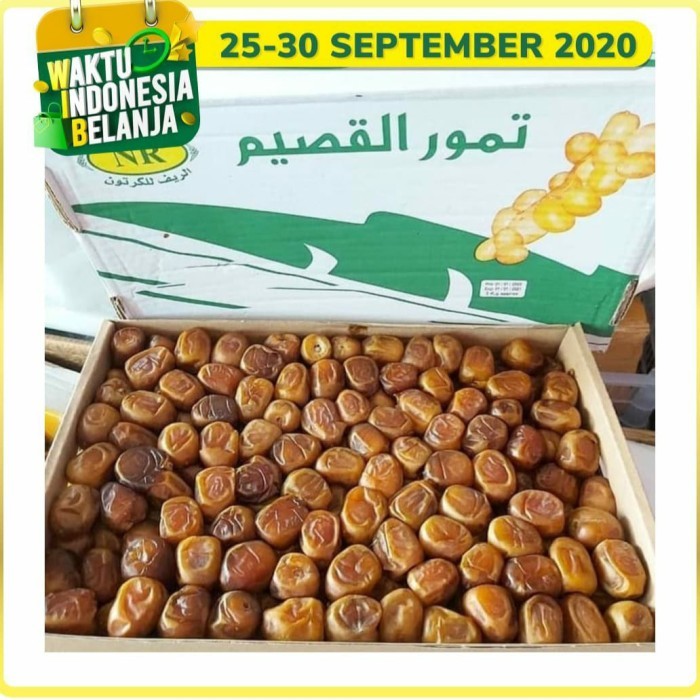 

Terlaris Kurma Sukari 3Kg/ Kurma Sukari Basah/Kurma Raja Oleh Oleh Haji & Umroh