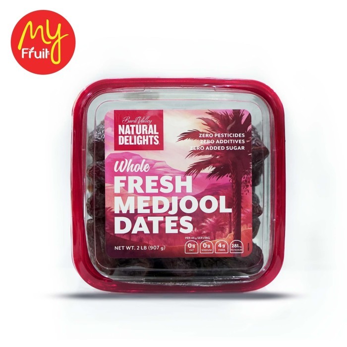 

Termurah My Fruit Kurma Medjool Natural Delight Palestina 907 Gr