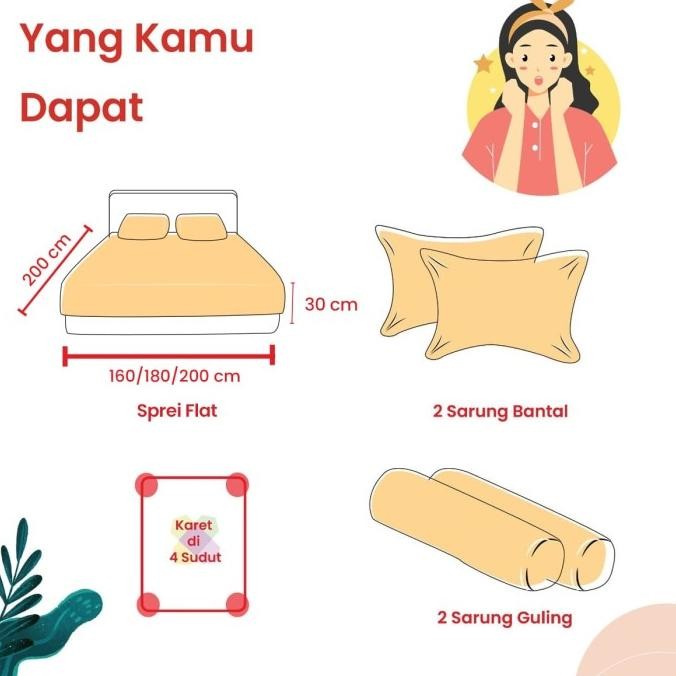 Diskon Seprai / Sprei My Love 180X200 / 160X200 / 200X200 Tinggi 30 Cm