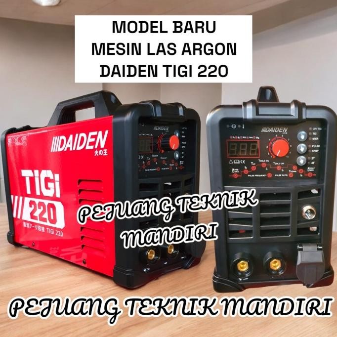 Promo MESIN LAS ARGON DAIDEN TIGI TIG 220 / TRAFO LAS ARGON DAIDEN TIGI TIG 220 200 A COD
